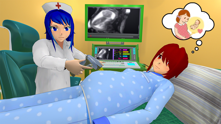 动漫怀孕妈妈模拟器游戏截图