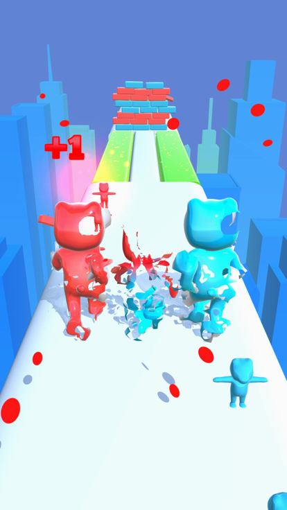 Gummy Merge Runner游戏截图