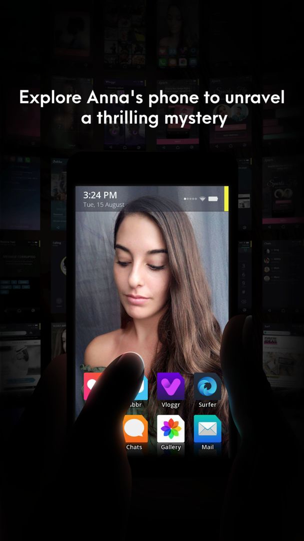 Screenshot of SIMULACRA - Found phone horror mystery
