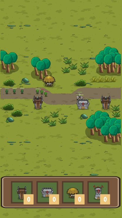 Tower Rush 2D游戏截图