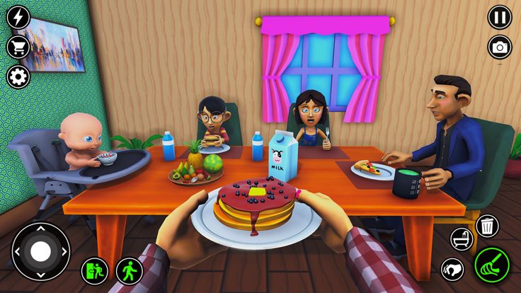 Working Mother Baby Simulator游戏截图