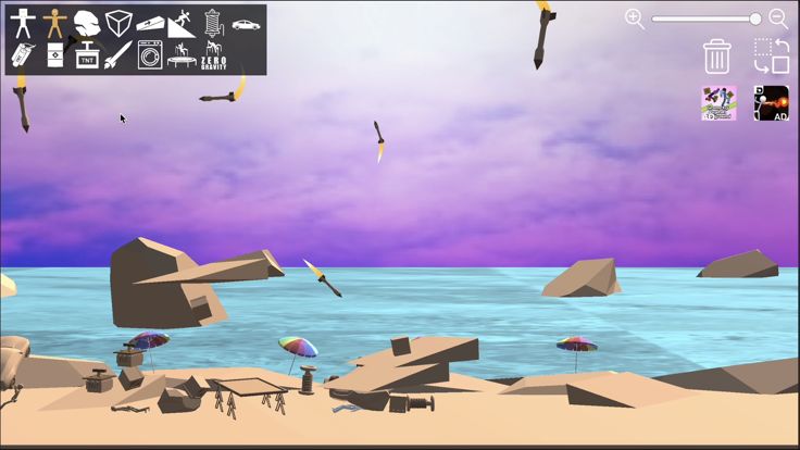 Beach Sand Physics Playground游戏截图