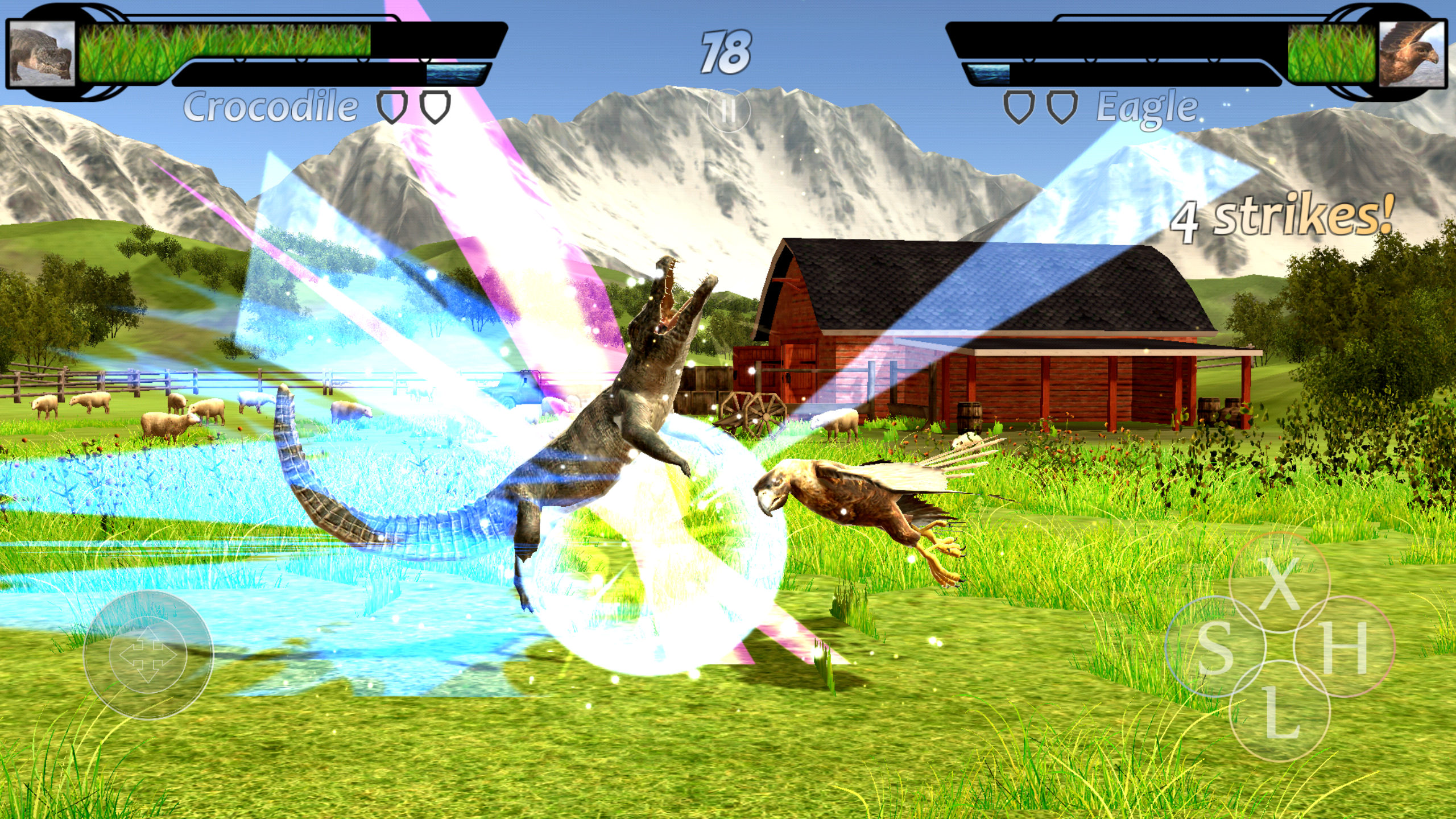 动物格斗游戏截图