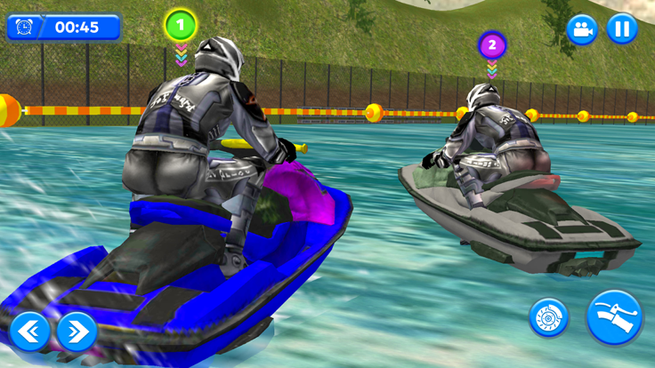 Jet Ski Speed: Boat Race Games游戏截图