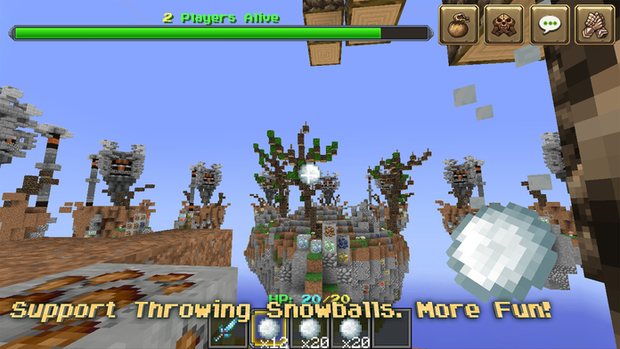 Block Sky War (Luck of the Draw) : Mini Game With Worldwide Multiplayer游戏截图