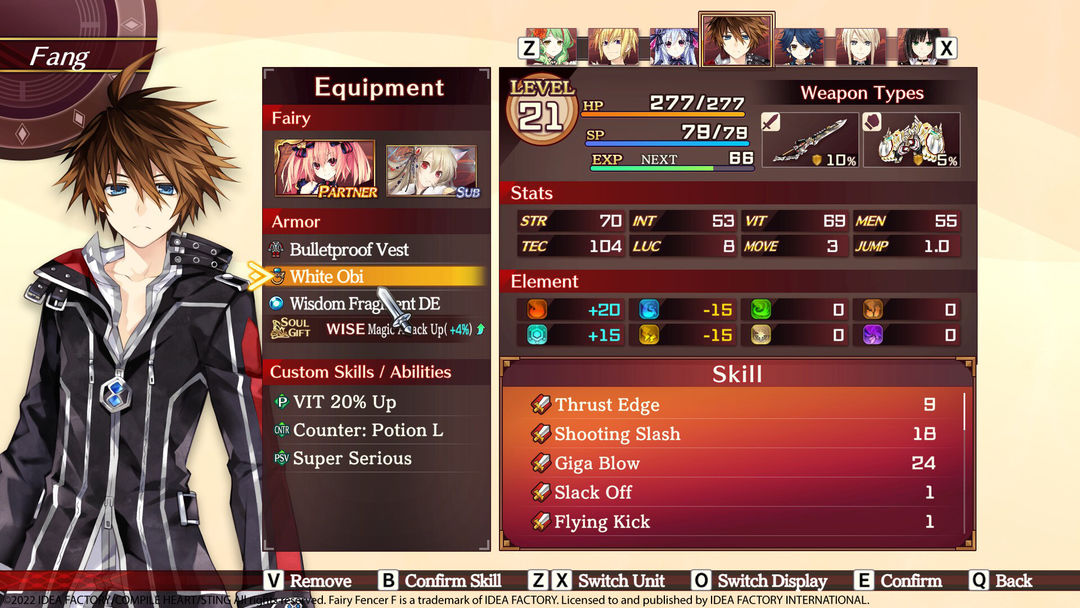 Fairy Fencer F Refrain Chord游戏截图