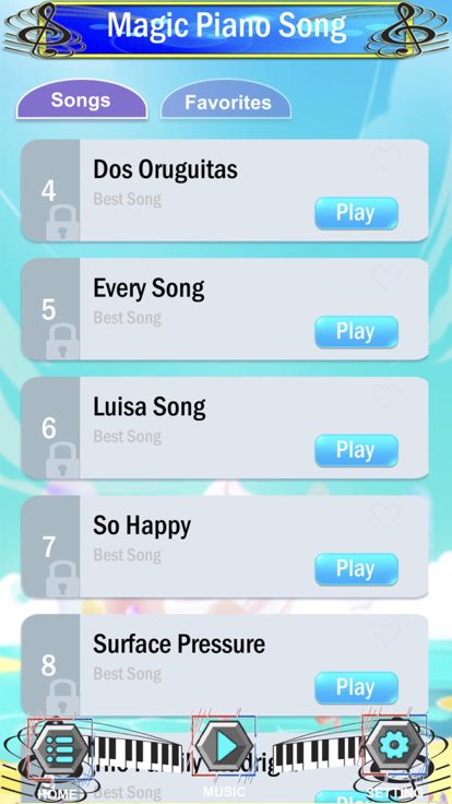 Piano Mirabel Music游戏截图