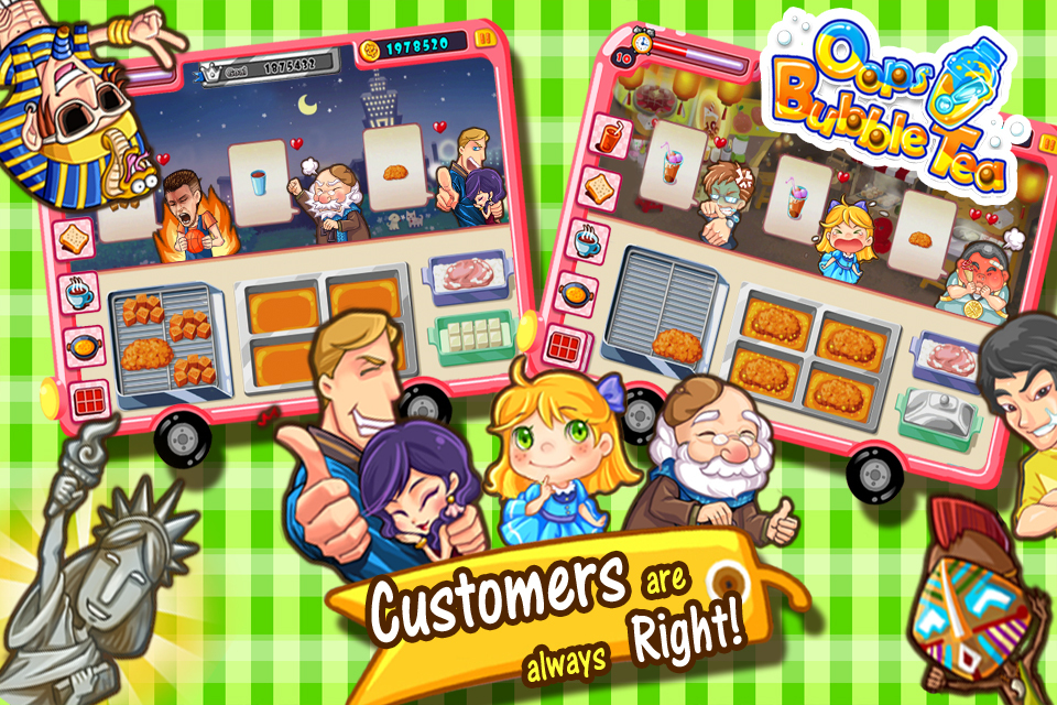 Oops! Bubble Tea游戏截图