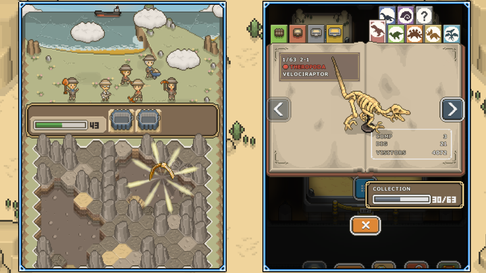 TAP! DIG! MY MUSEUM!游戏截图