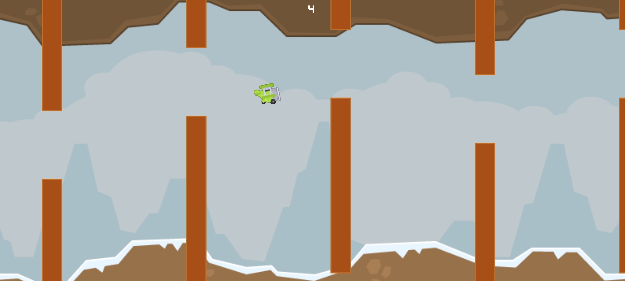 FlappyPlane游戏截图