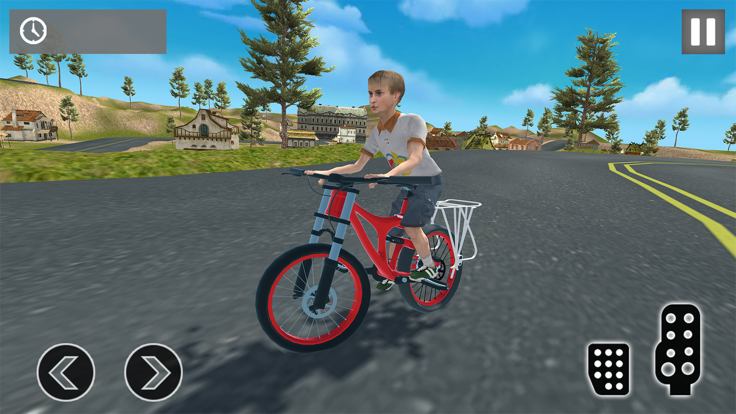 Open World City Bicycle Riding游戏截图