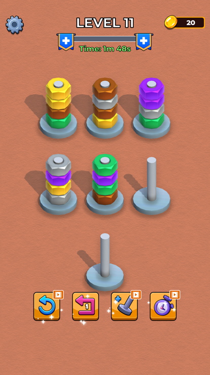 Screw Sort游戏截图