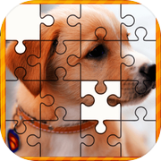 Animal Jigsaw Puzzles : puppy & cat puzzles