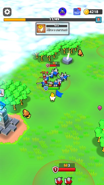 Primitive Battle: PvP RTS游戏截图