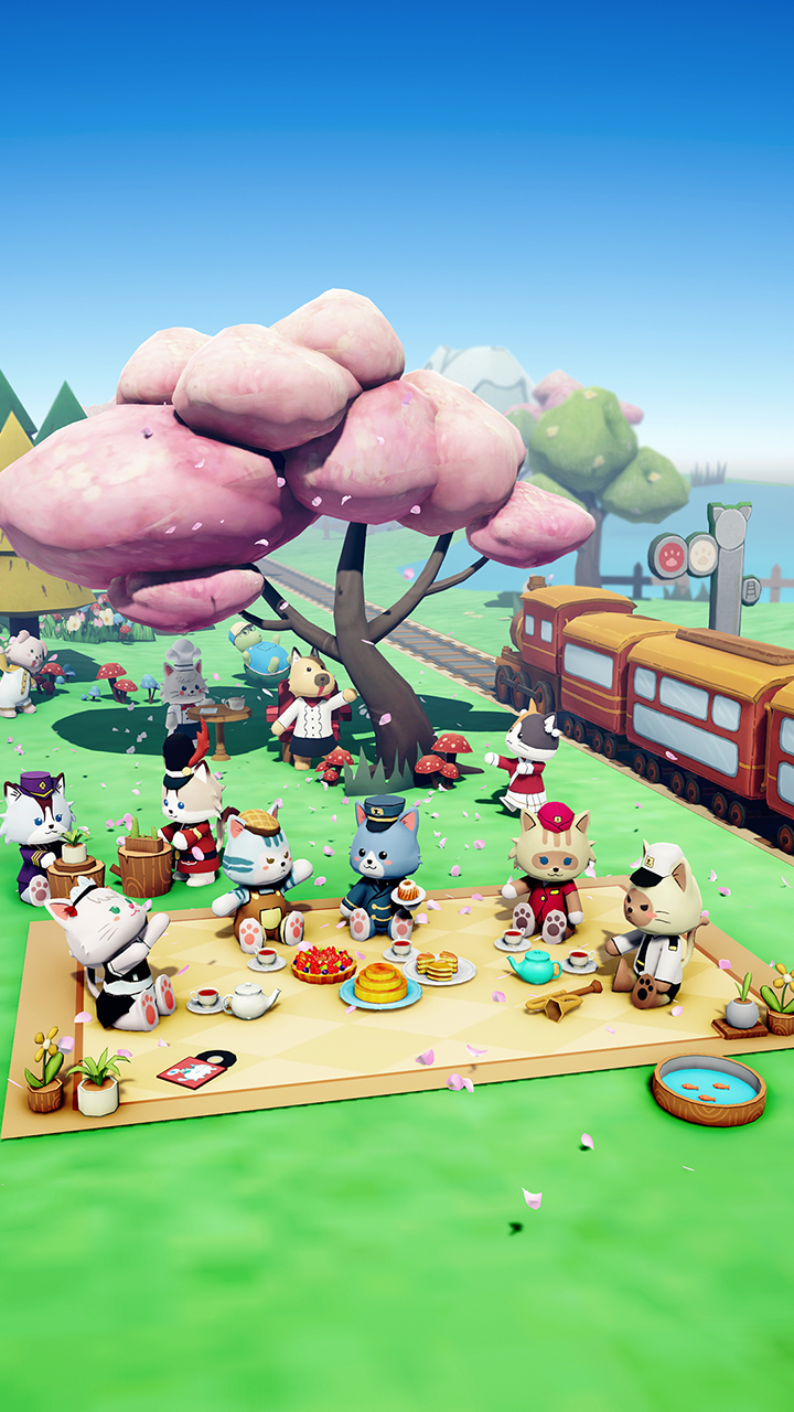 猫咪列车游戏截图