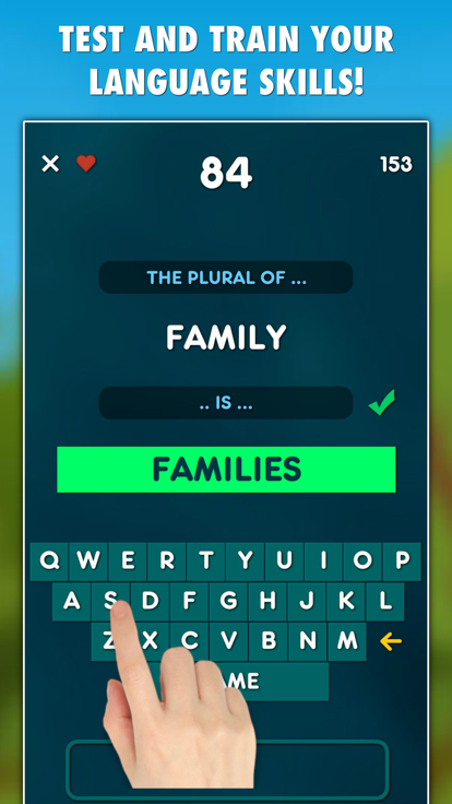 Plurals & Singulars Test PRO游戏截图