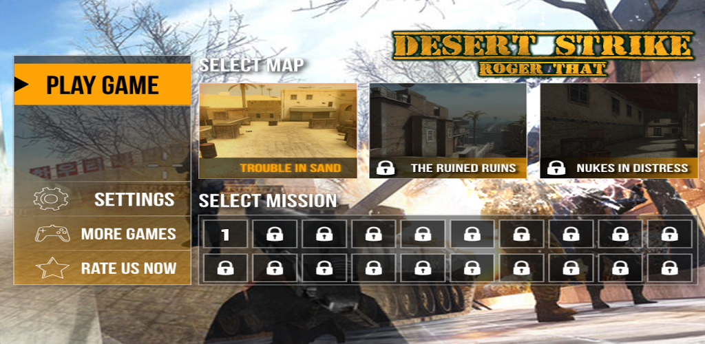 Desert Strike游戏截图