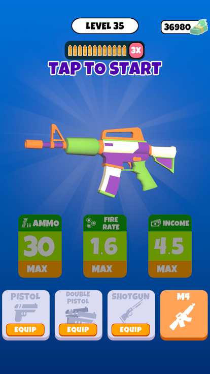 Cubes Shooter游戏截图