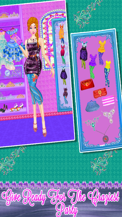 时尚娃娃发型沙龙 — — 超级巨星风格游戏截图