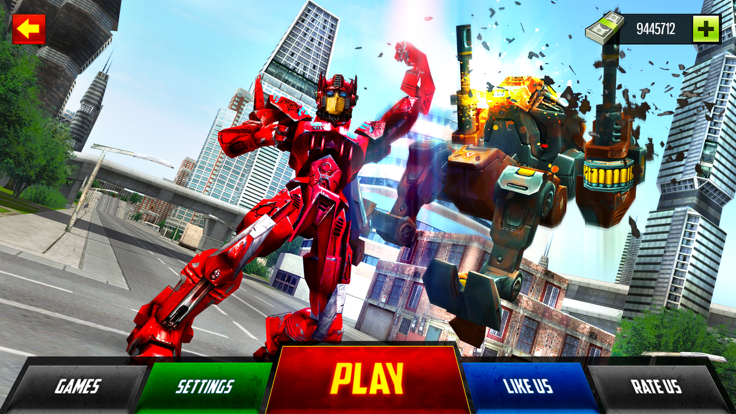 Monster Robot Hero City Battle游戏截图