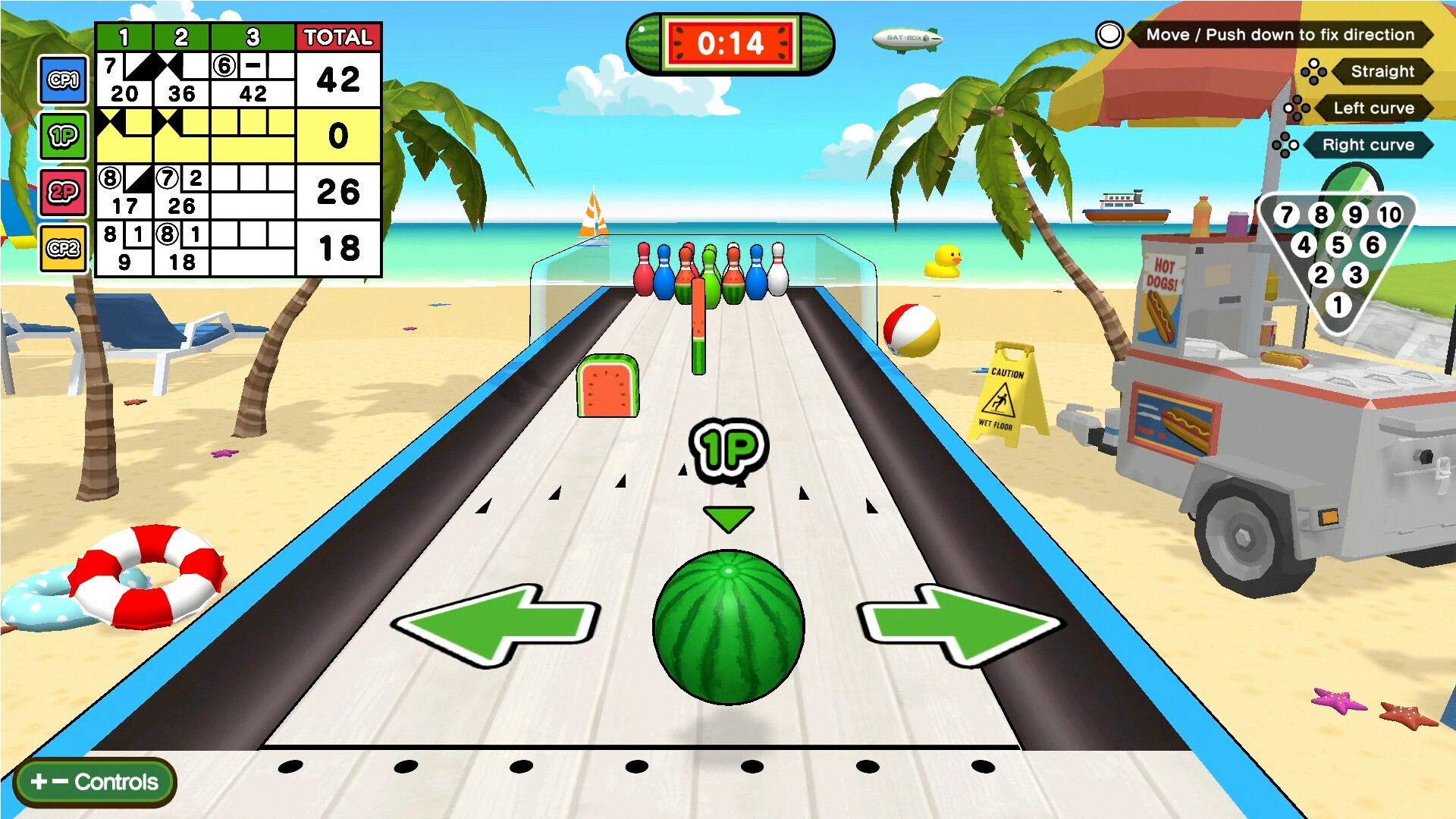 Hit! Spin! Watermelon Party游戏截图