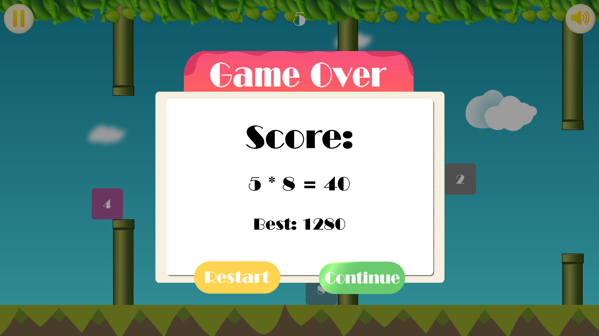 Fly numbers游戏截图