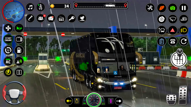 Modern City Bus Simulator Game游戏截图