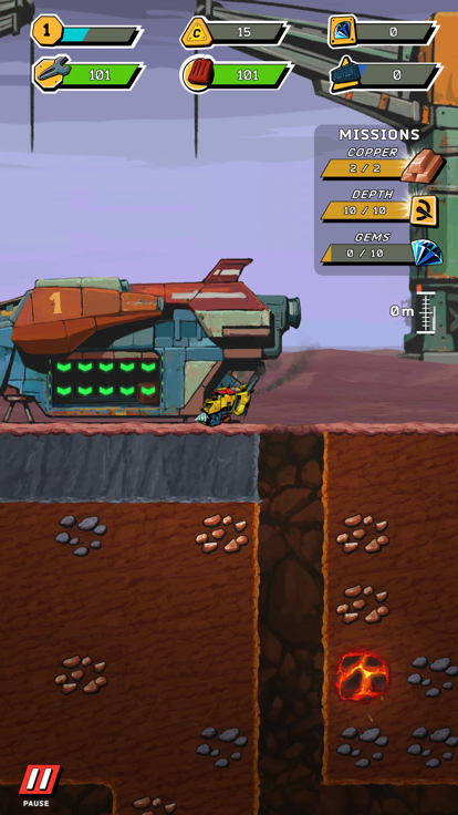 Space Digger - Collect Explore游戏截图