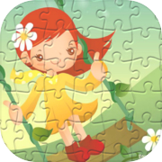 Anime Jigsaw Puzzles game 4 Girls