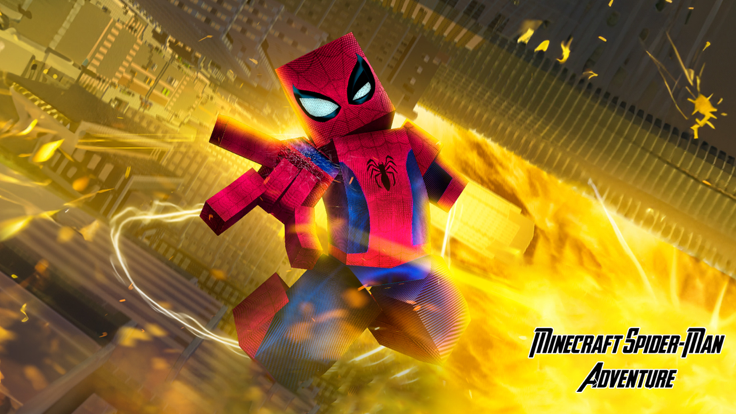 Minecraft Spider-Man Adventure游戏截图