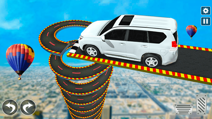 PradoRamp: SUV Car Crash Jump游戏截图