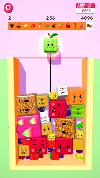 Watermelon 4096: Shikaku Suika游戏截图
