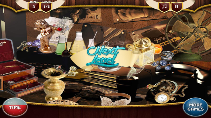 午夜钟声 - 寻找隐藏物品游戏截图