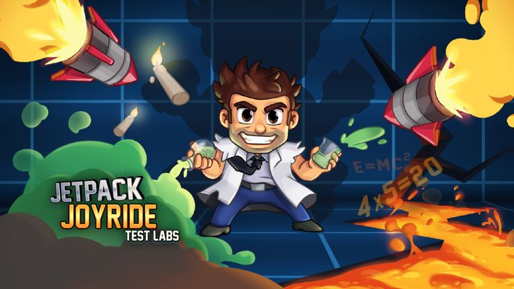 Jetpack Joyride Test Labs游戏截图