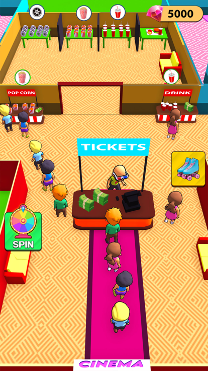 Cinema Tycoon 3D Movie Theater游戏截图