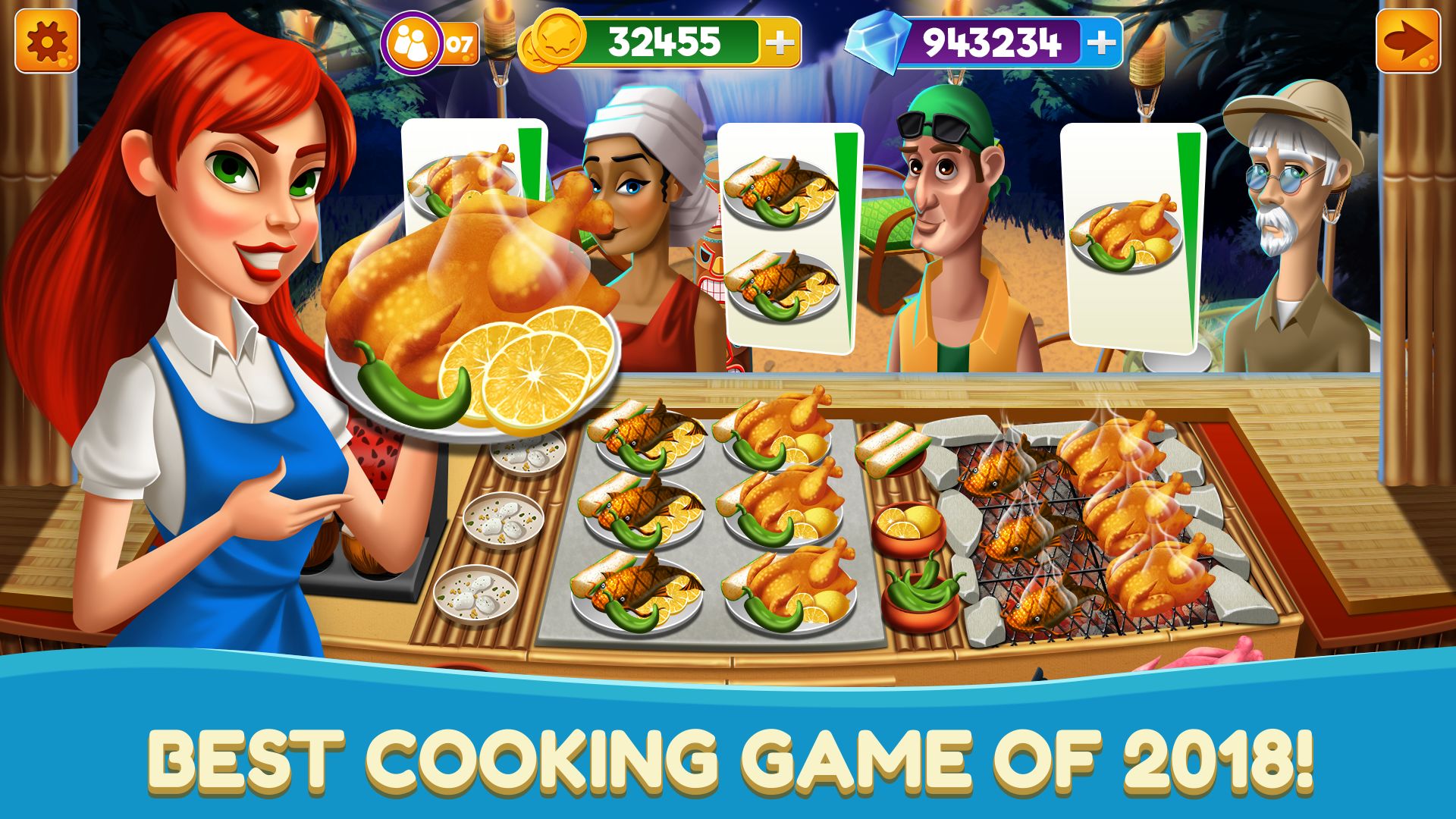Screenshot of Chef Fever Kitchen Restaurant Food Cooking Games