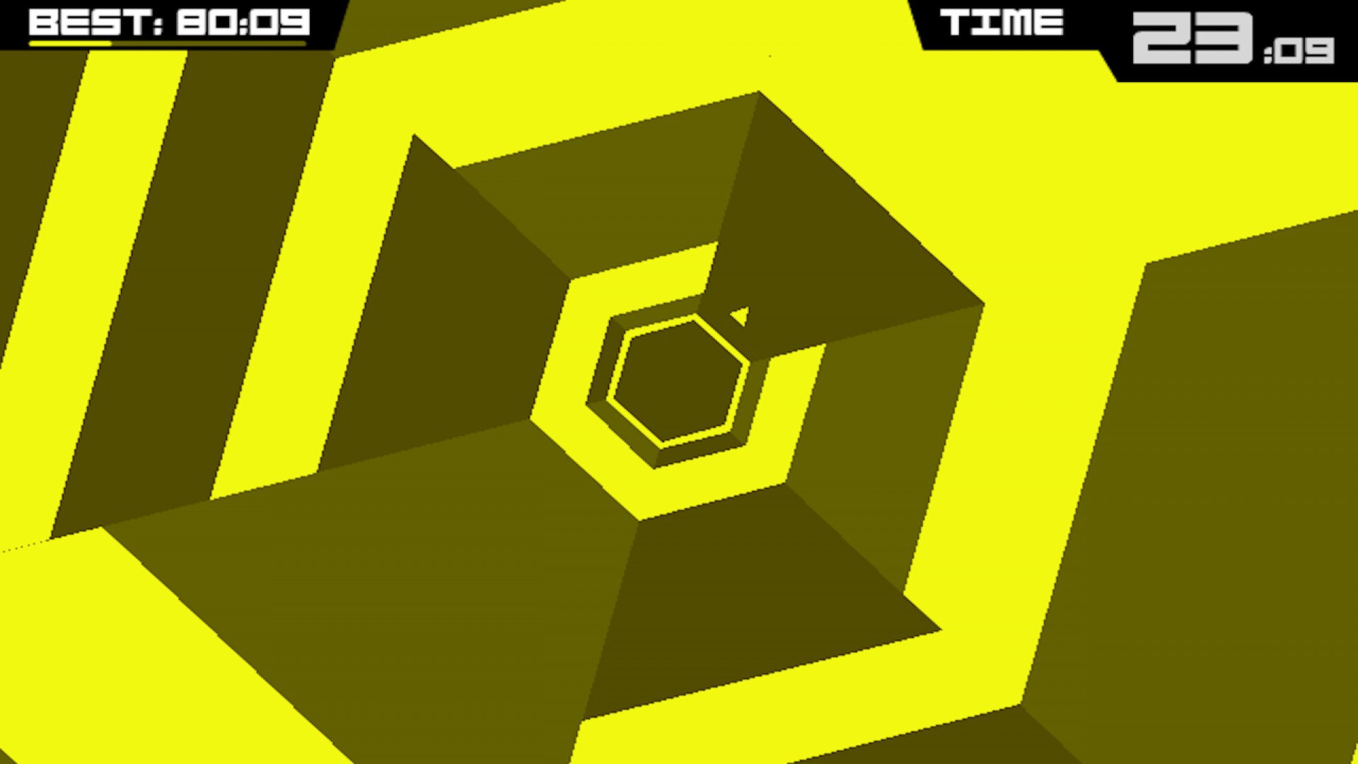 Super Hexagon游戏截图