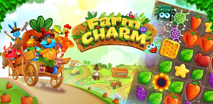 Farm Charm: Match 3 Blast King游戏截图