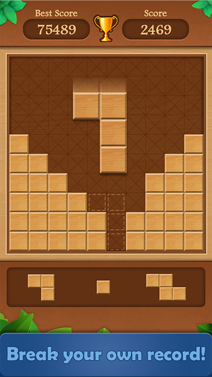 Wood Block Puzzle Game 2022游戏截图