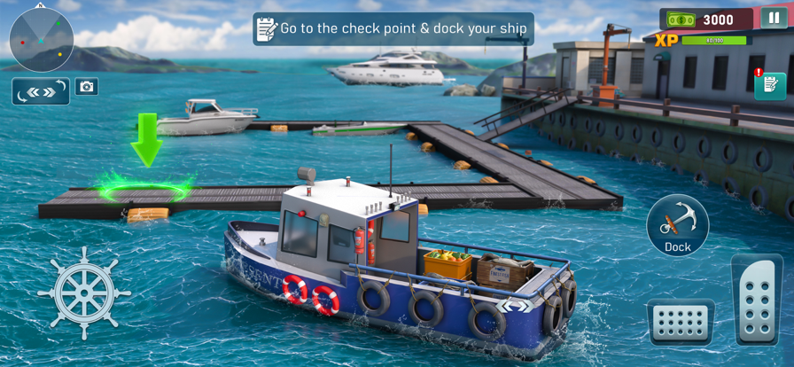 Ship Simulator: Fishing Games游戏截图