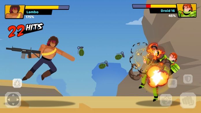 Stick Heroes: Fighting Battle游戏截图