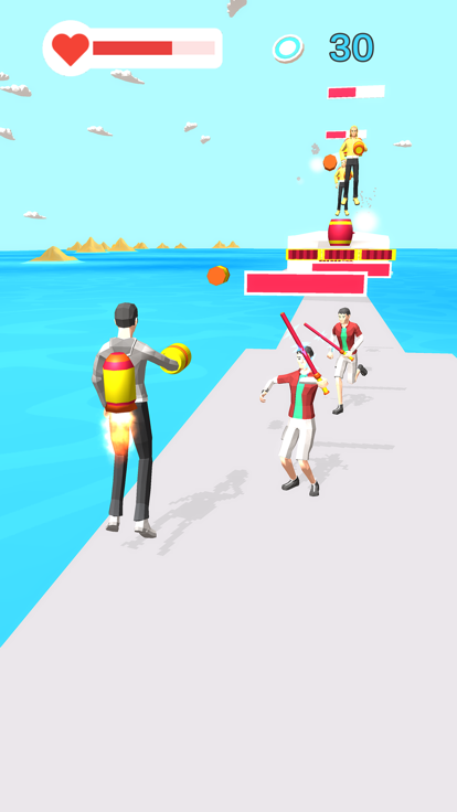 Rocket Man Run 2游戏截图