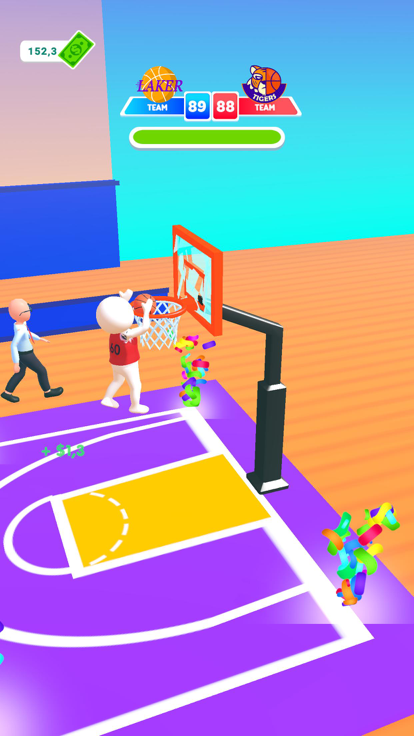 Basketball Court Player游戏截图
