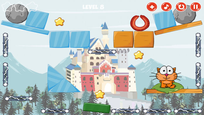 贪吃猫环游欧洲游戏截图