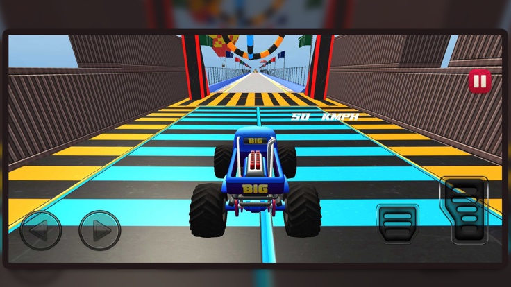 Mega Ramps Monster Truck Drive游戏截图