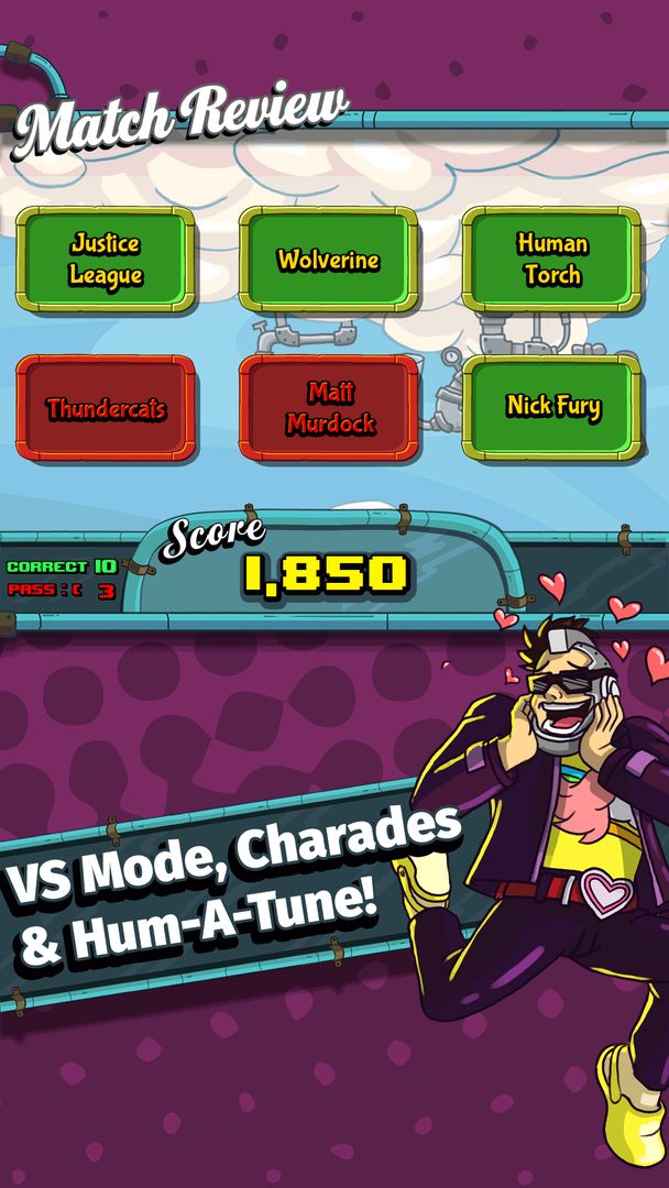 Screenshot of Word Gush: Loot Charades!