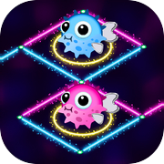 Dots and Boxes Glow:Board Game