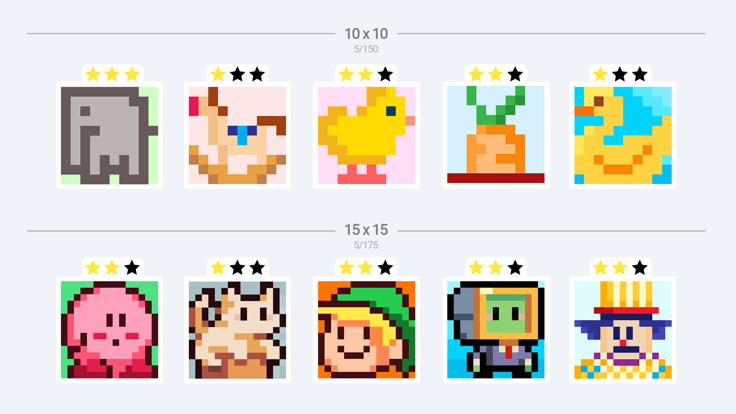 像素艺术拼图: Nonogram游戏截图