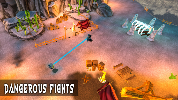 Tiny Shooter Mini Troops游戏截图