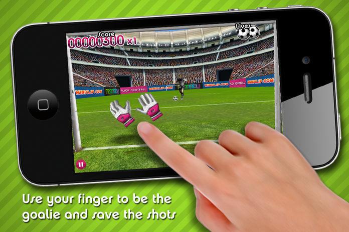 Flick Football Super Save游戏截图